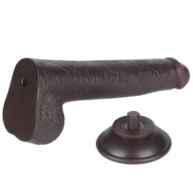 Crni Dildo sa pomerivom kožicom- Lvtoy00748-3